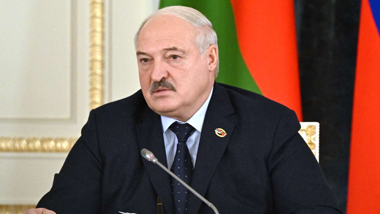 Russian President Putin and Belarusian President Lukashenko chair Union State's Council meeting in St Petersburg