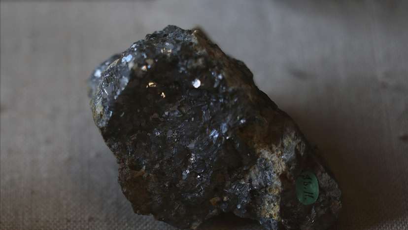 Minerals at Natural History Museum in London