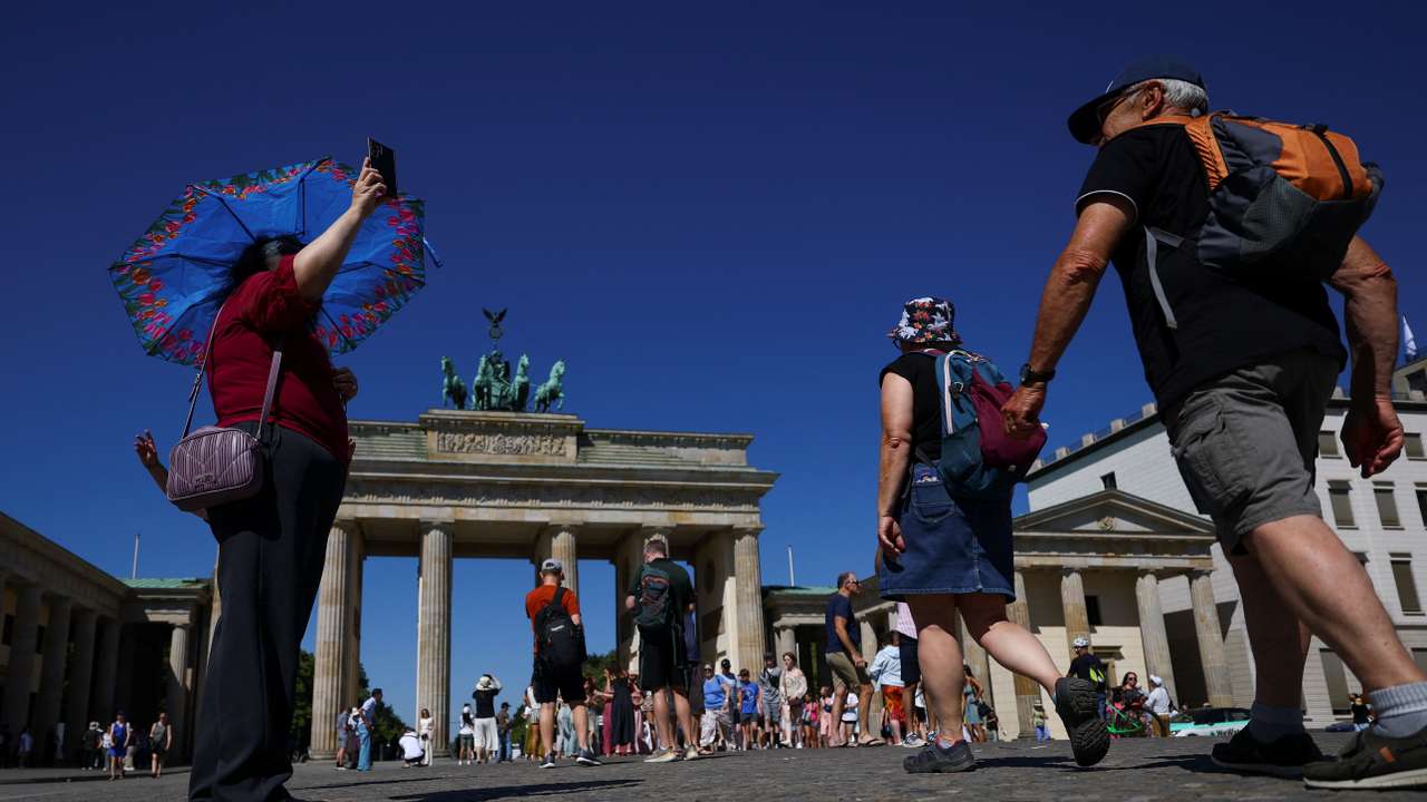 Heat wave hits Germany