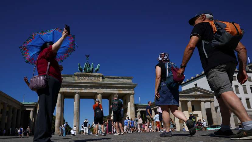 Heat wave hits Germany