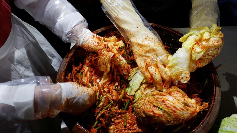 Climate change threatens Korean staple food, kimchi