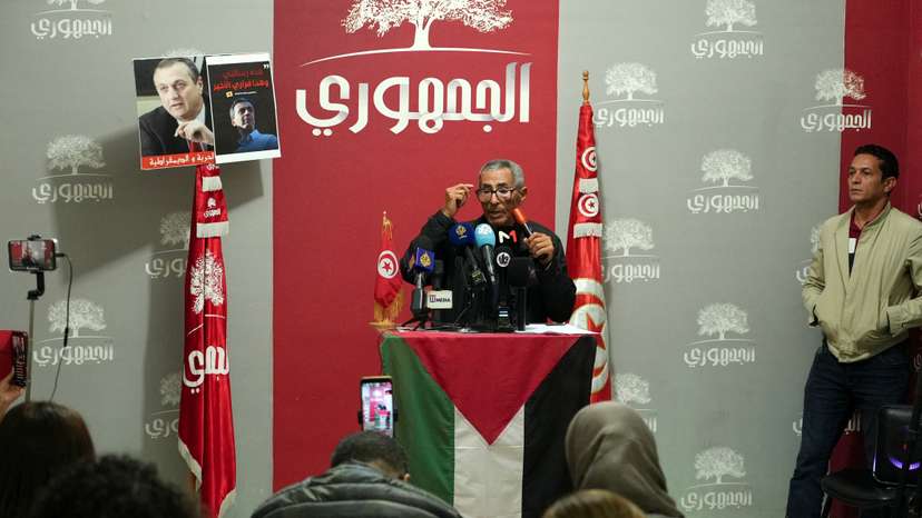 Jailed Tunisian opposition leader faced brutal violence in prison, his lawyer says