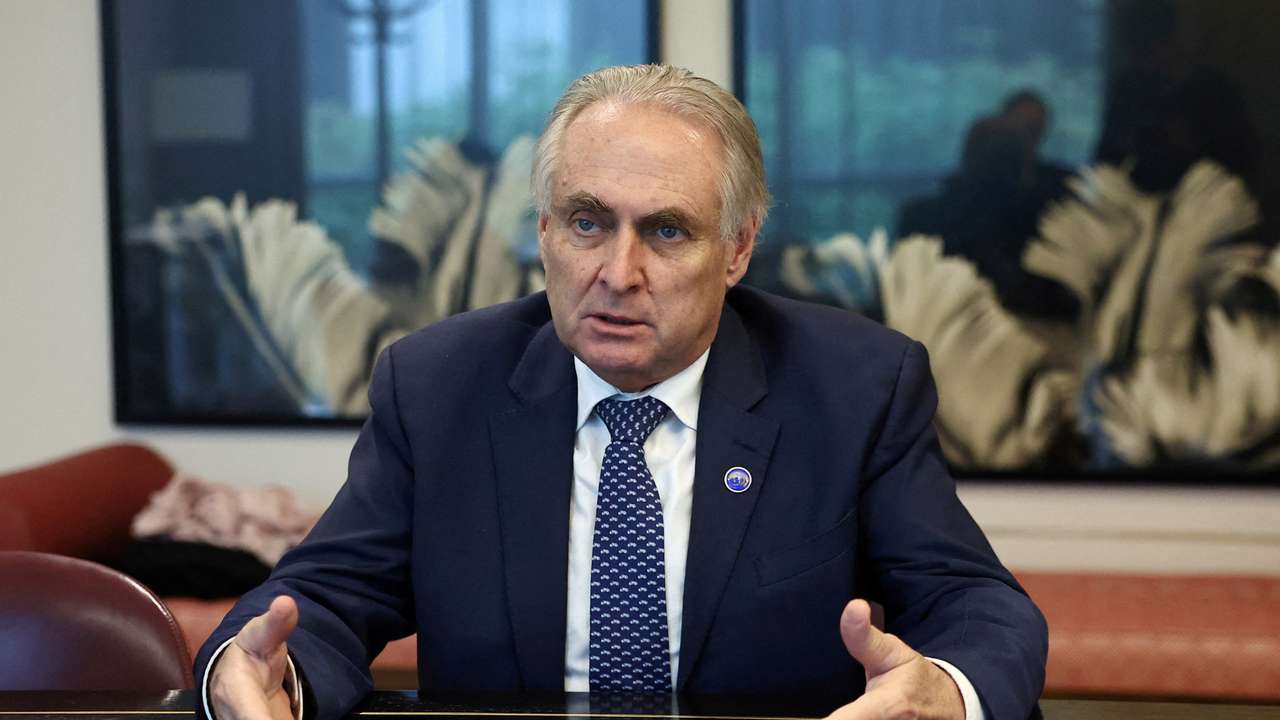 FILE PHOTO: Interview with Australian trade minster Don Farrell in Paris