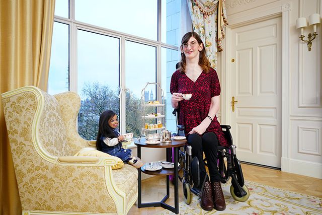 World's tallest and shortest women meet for the first time for Guinness World Records Day