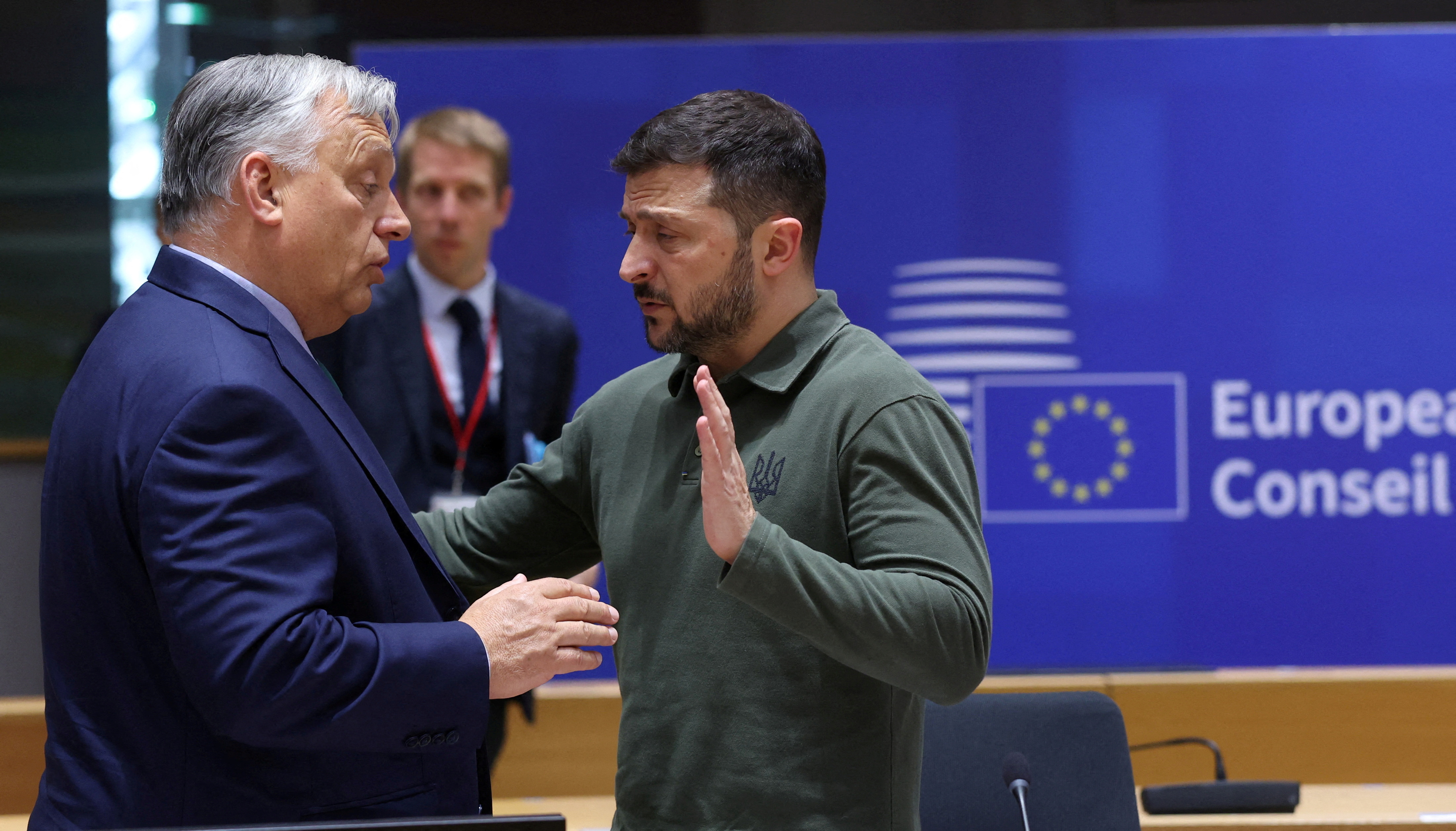 FILE PHOTO: EU leaders gather in Brussels for European Council meeting