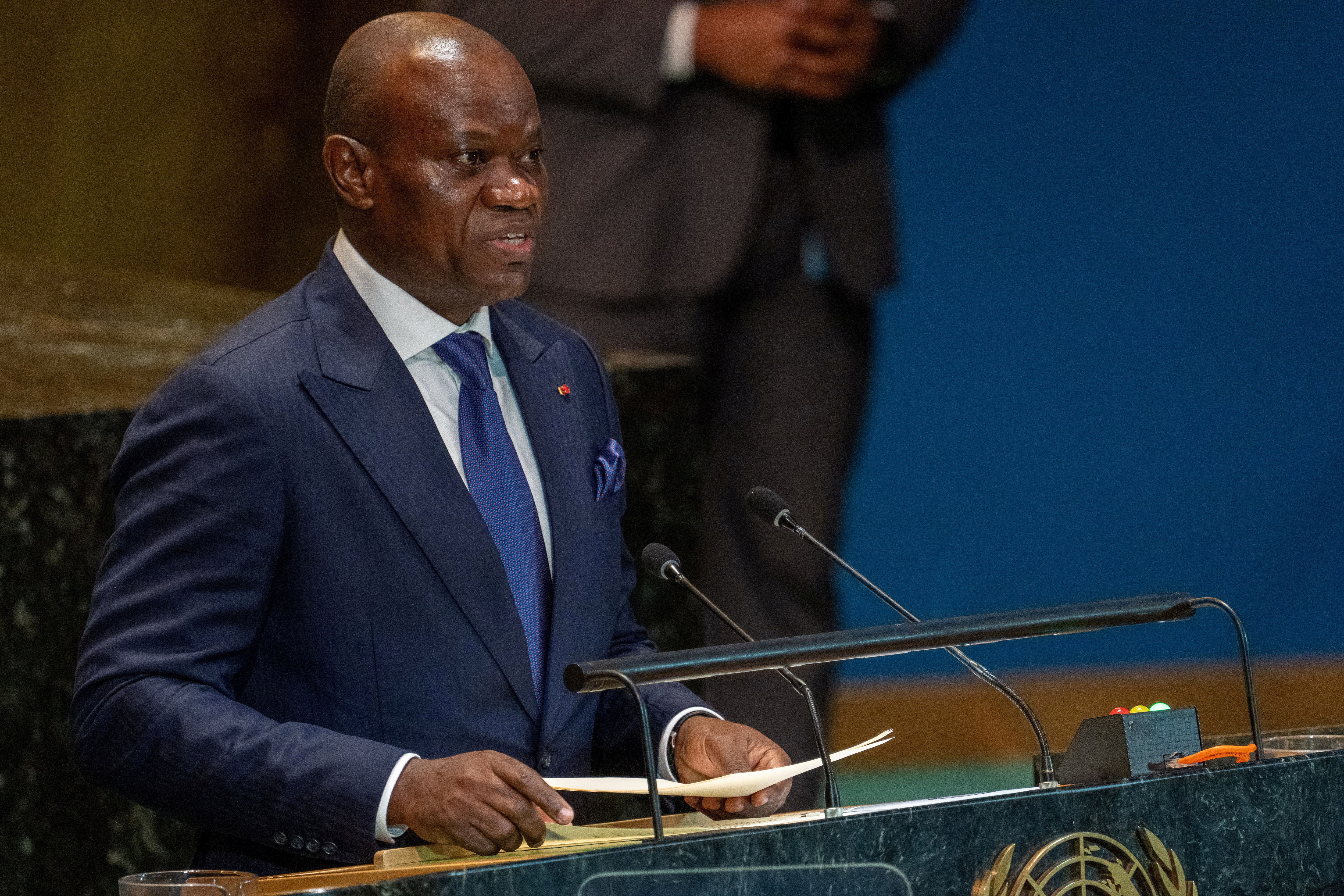 FILE PHOTO: World leaders attend United Nations "Summit of the Future", in New York