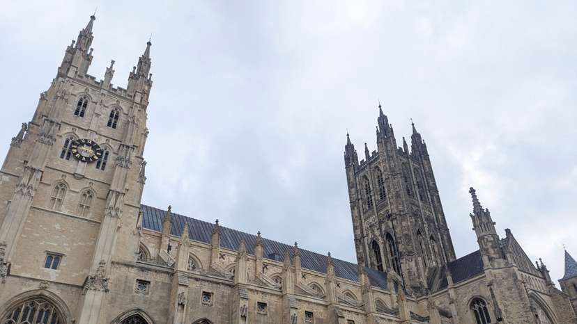 Canterbury cathedral in Canterbury