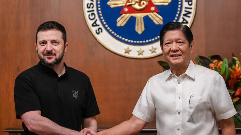 Ukraine's Zelenskiy in the Philippines to meet with Marcos