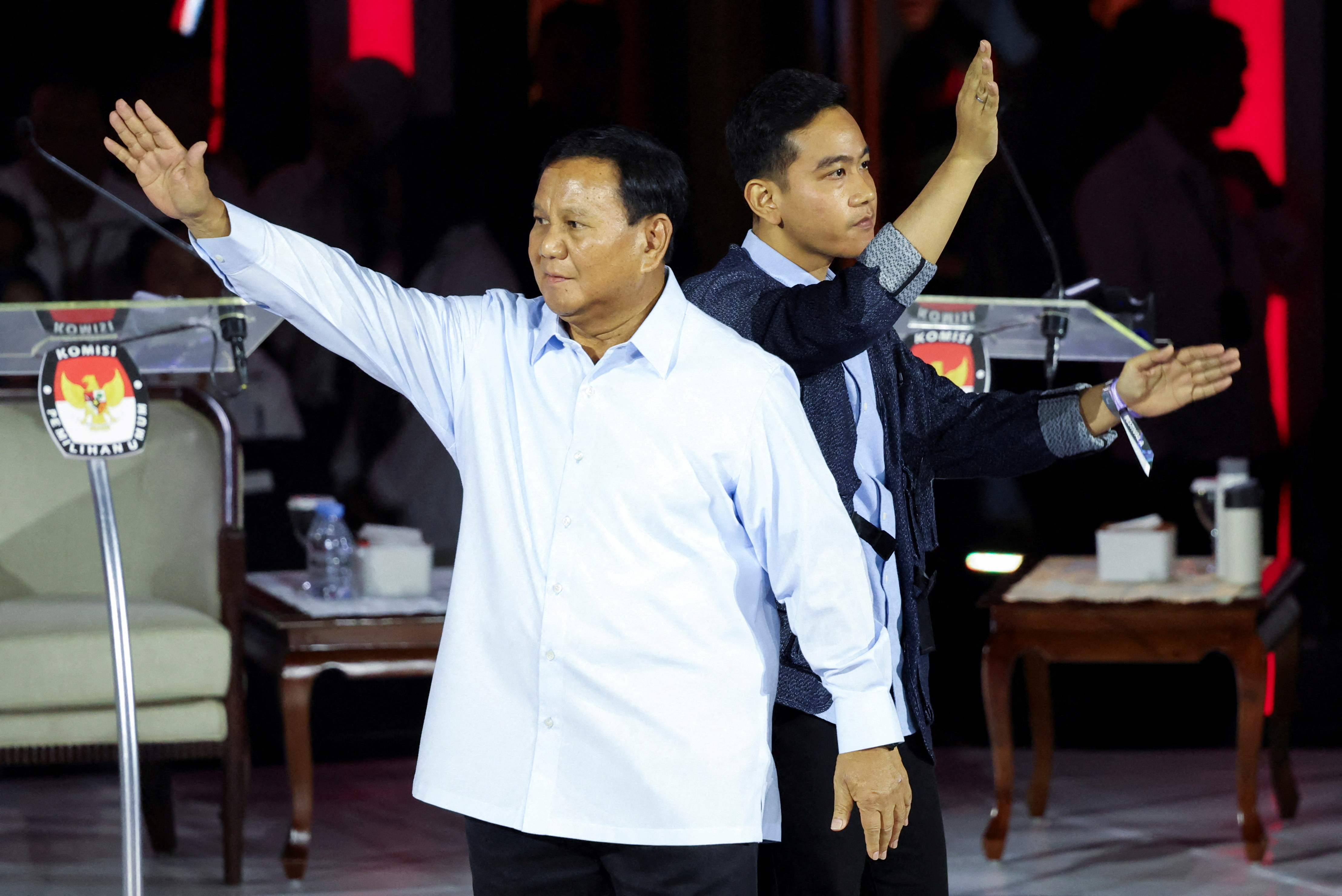 Indonesia's election body holds presidential candidate debate