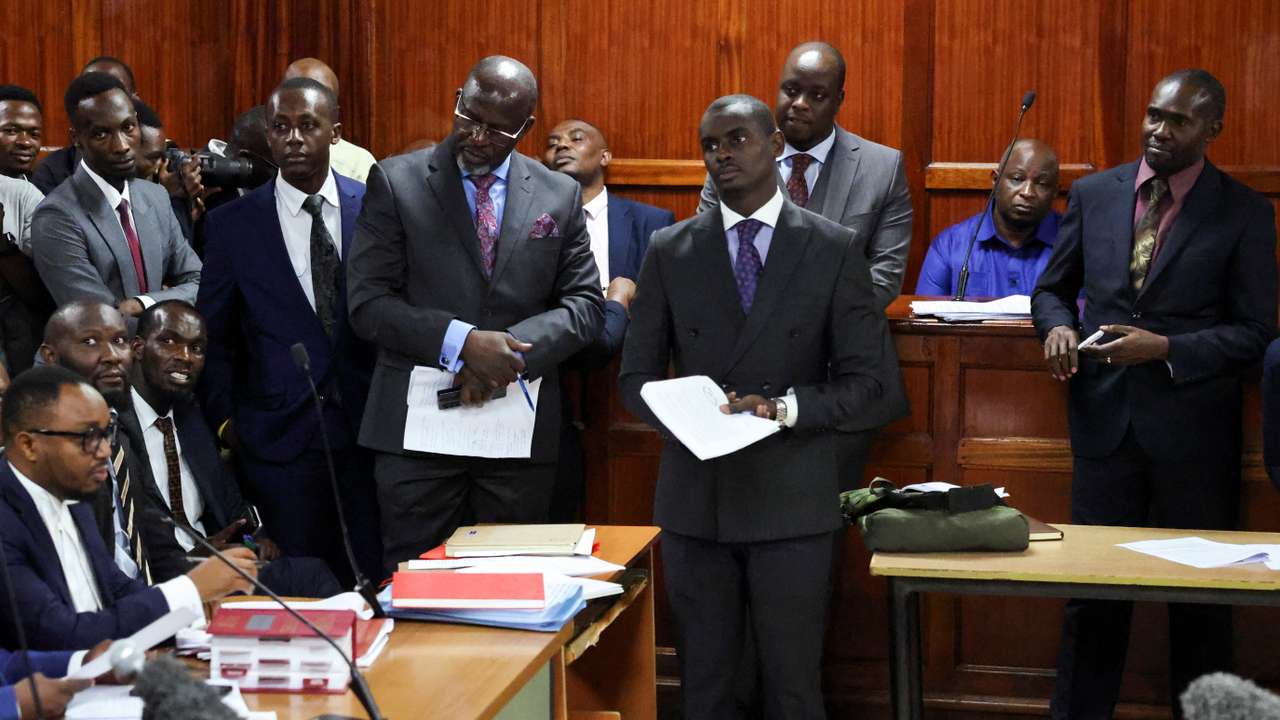 Kenya's police officer appears in court over the death of Kenyan blogger Albert Ojwang who died in police custody in Nairobi