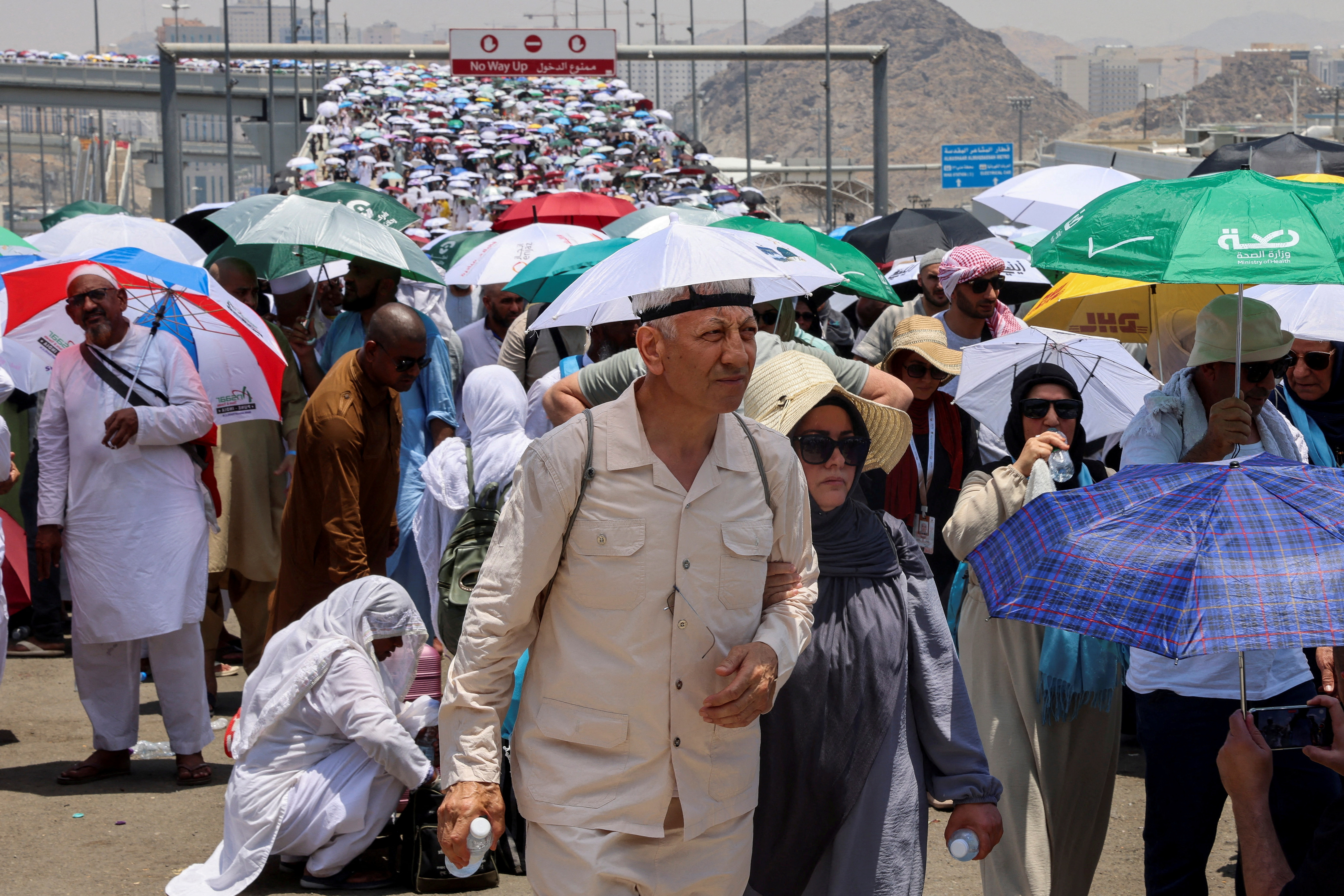FILE PHOTO: Annual haj pilgrimage in Mina