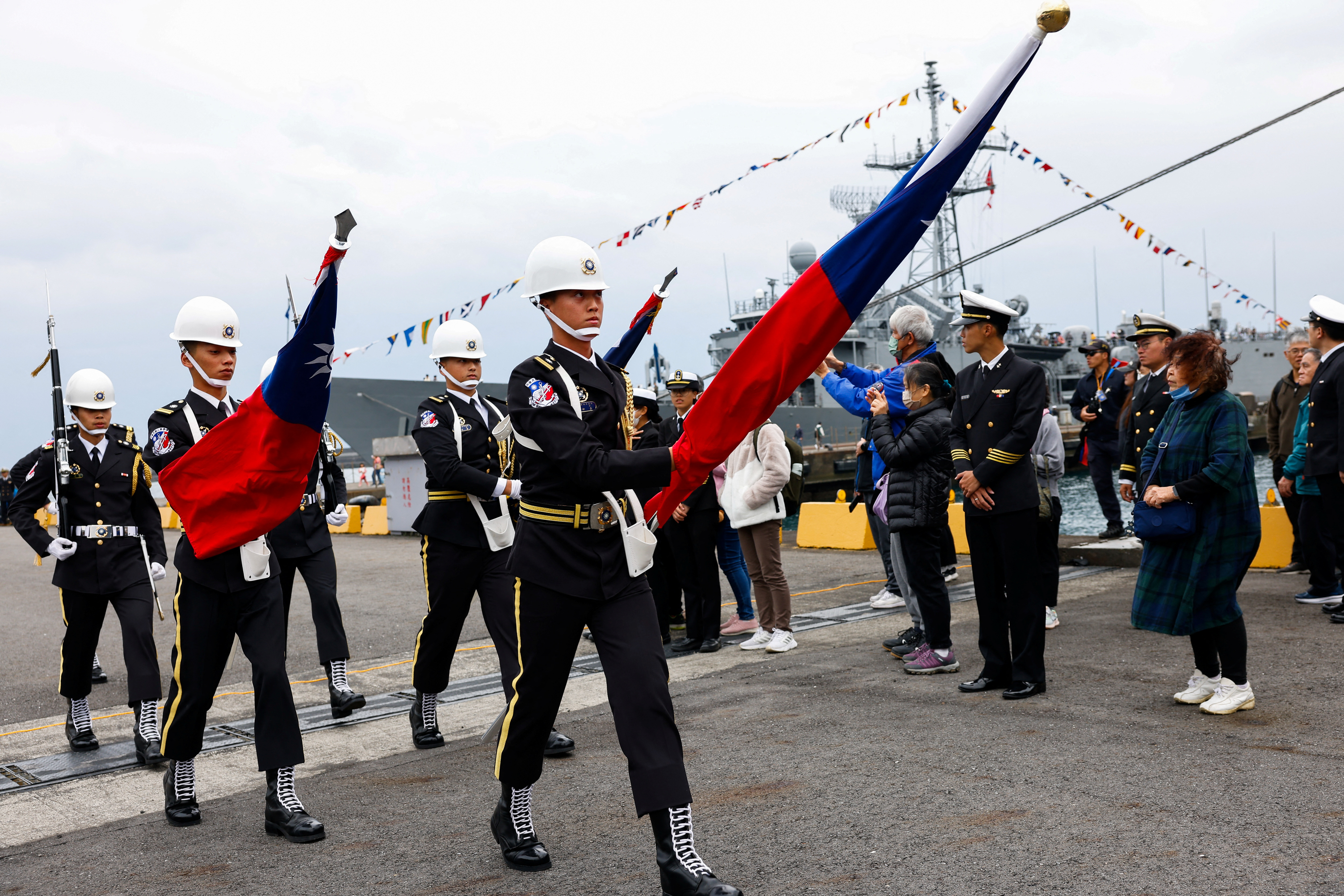 Taiwan Navy's open day event for the public, in Yilan