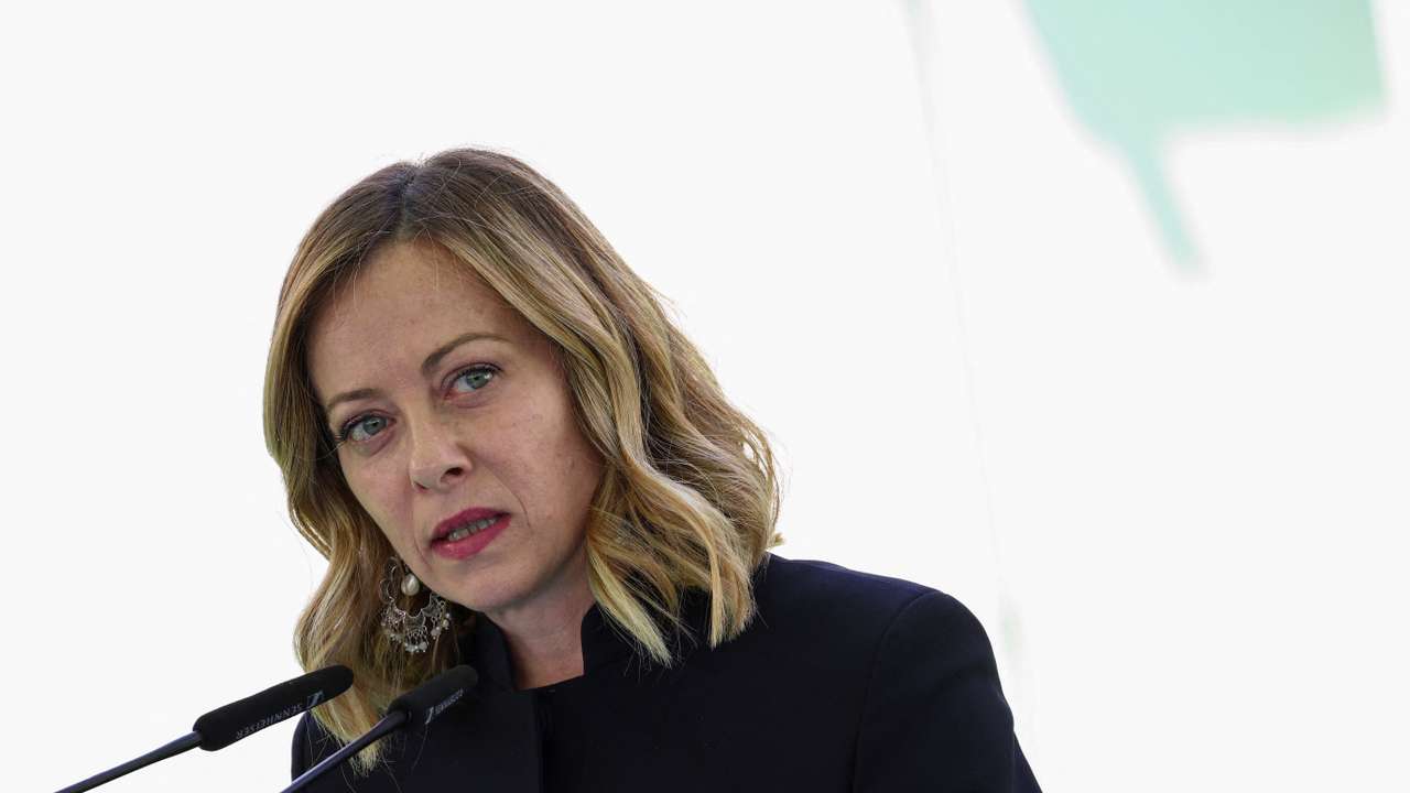 Italy's Prime Minister Meloni visits Albania