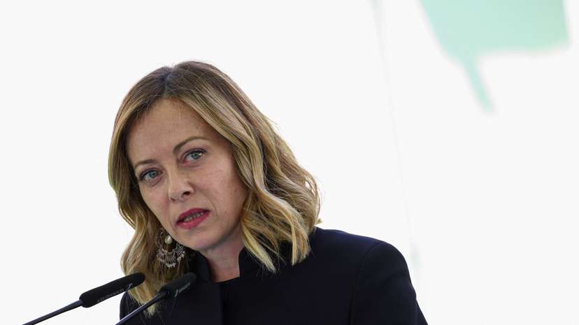 Italy's Prime Minister Meloni visits Albania