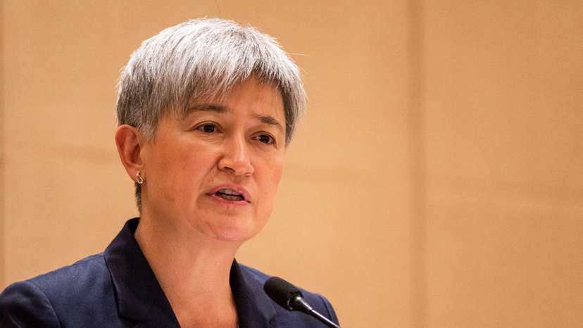 FILE PHOTO: Australian Foreign Minister Penny Wong visits Philippines