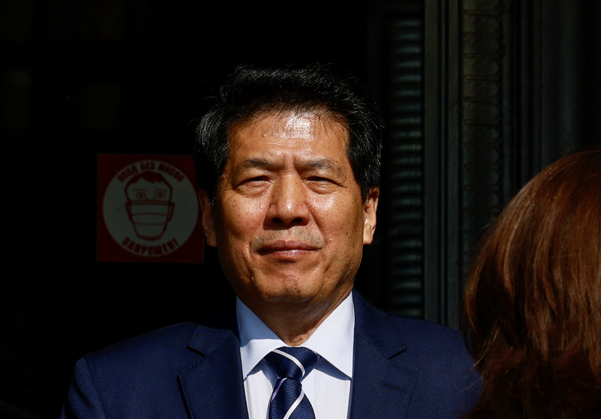 Chinese special envoy Li Hui leaves Russian foreign ministry