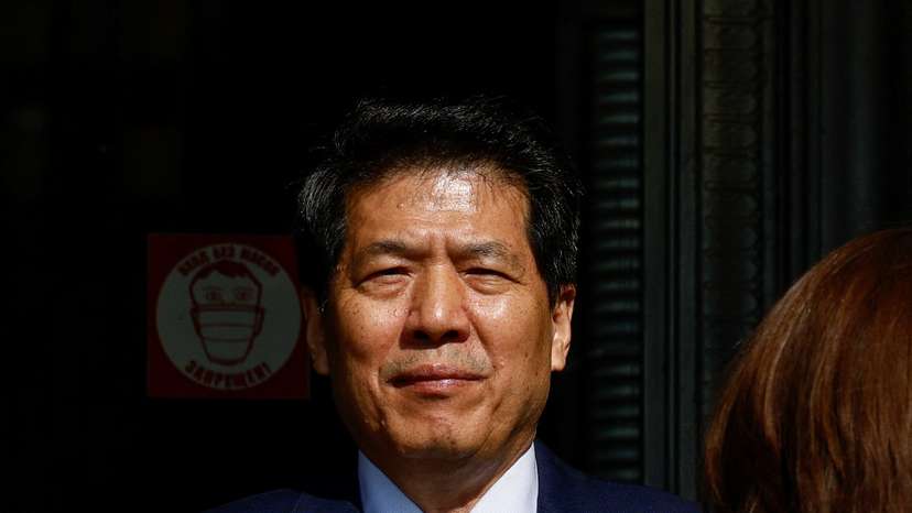 Chinese special envoy Li Hui leaves Russian foreign ministry