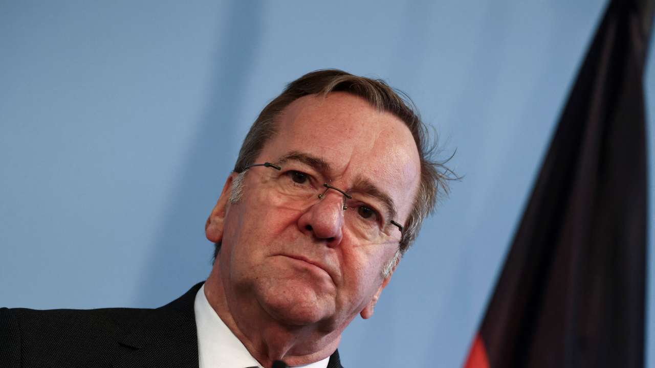 German Defence Minister Boris Pistorius and Latvia's Defence Minister Andris Spruds meet in Berlin