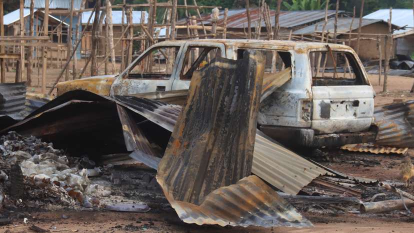 Suspected Islamist rebels from the Allied Democratic Forces (ADF), attack villages of Masala