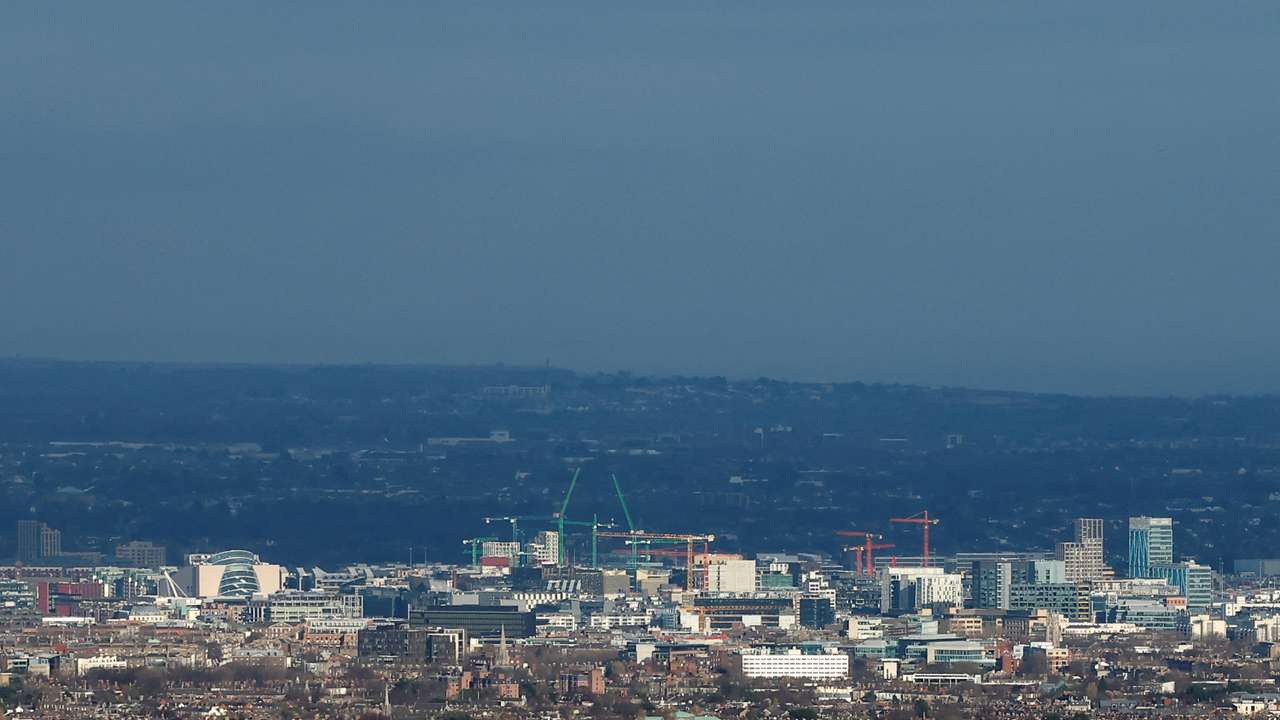 Views of Dublin City, in Killakee