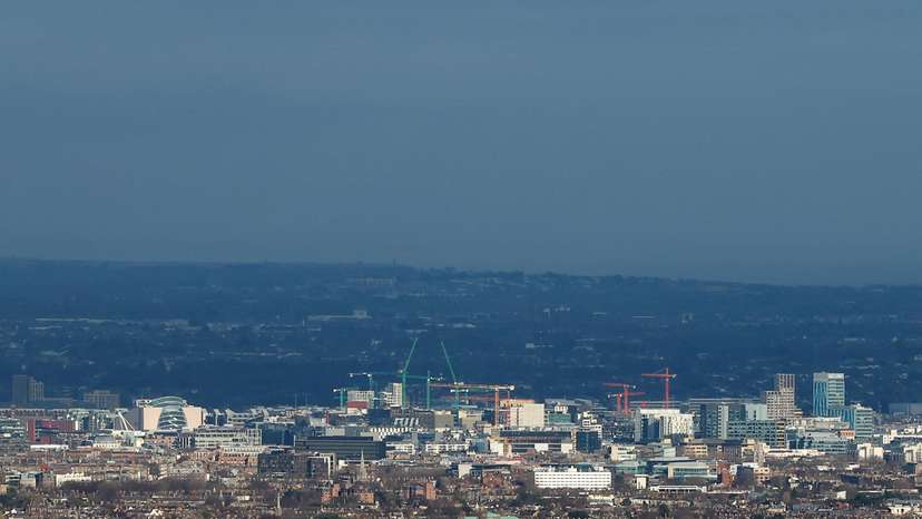 Views of Dublin City, in Killakee