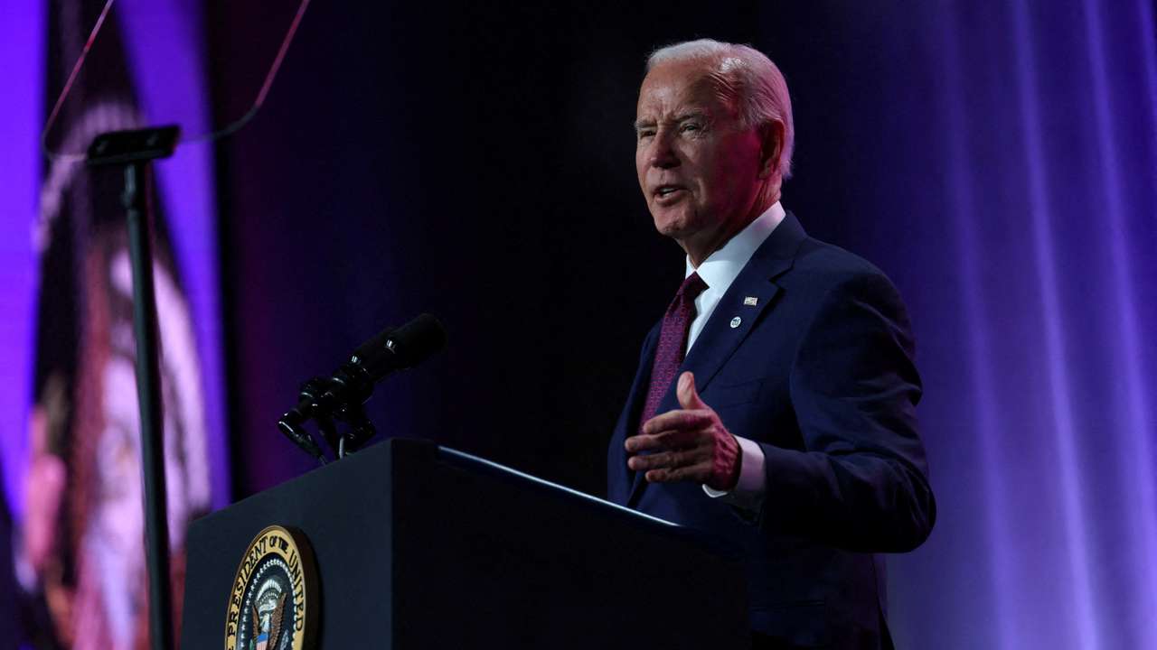 U.S. President Biden delivers remarks at the National League of Cities in Washington