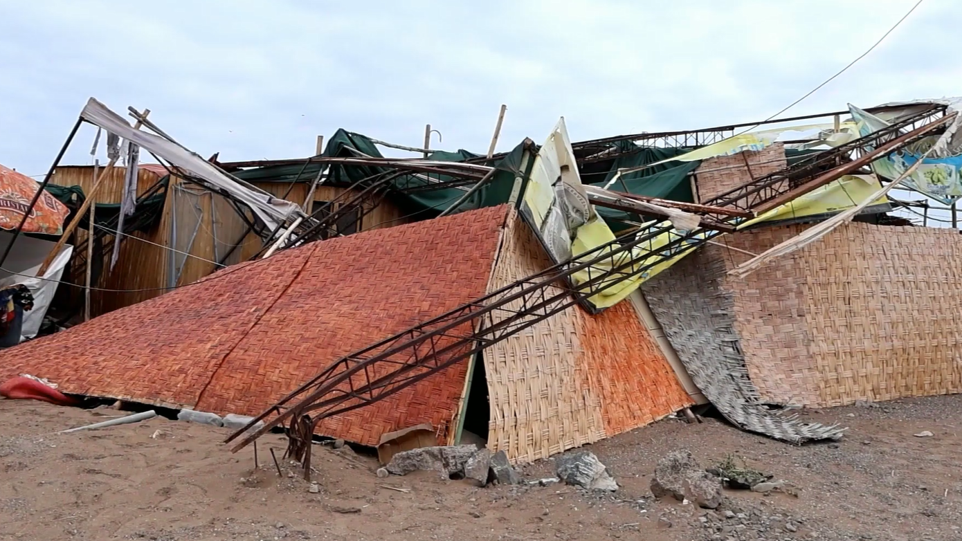 Homes Torn Apart as Powerful Winds Hit Peru