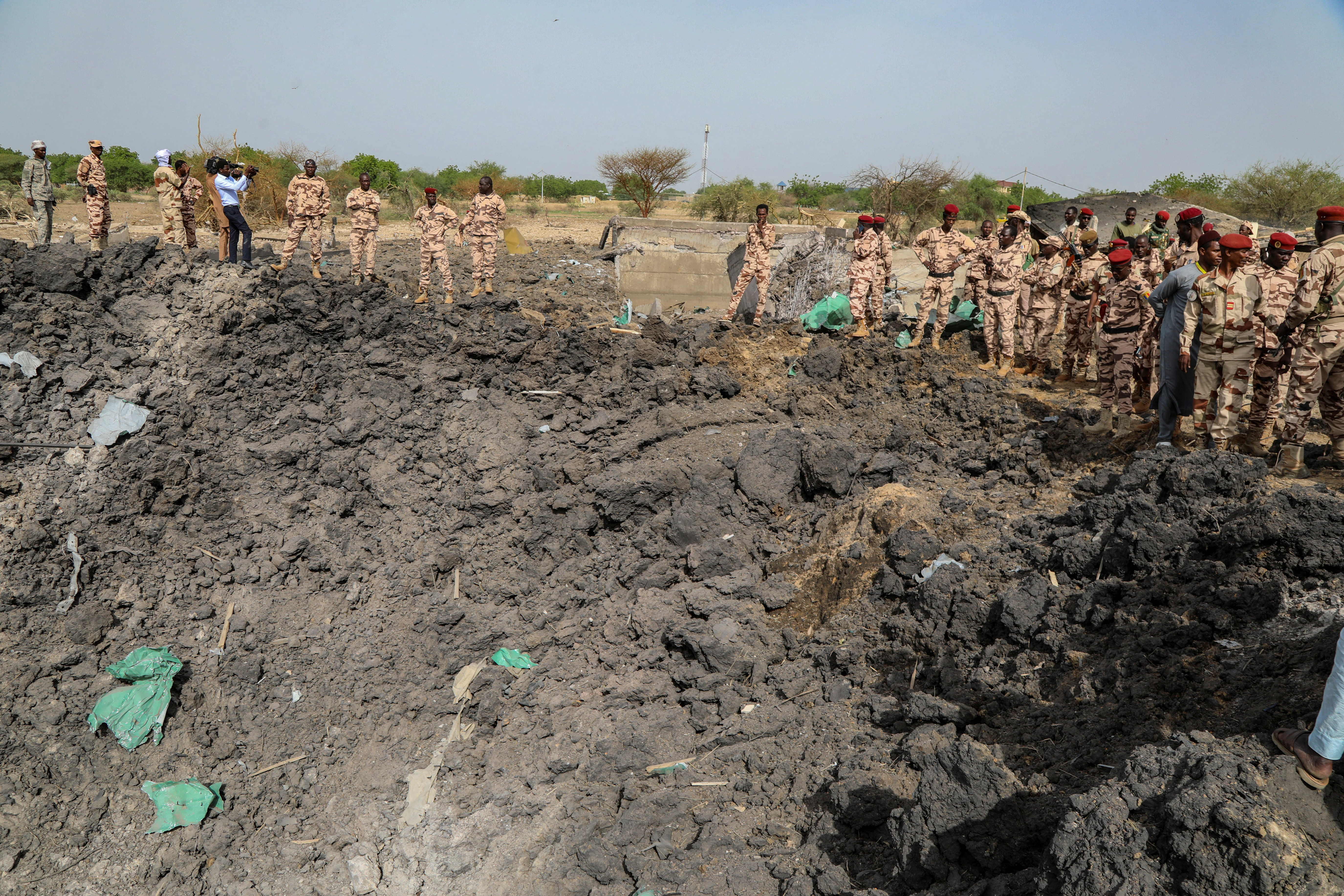 Explosion at a military ammunition depot in N'Djamena