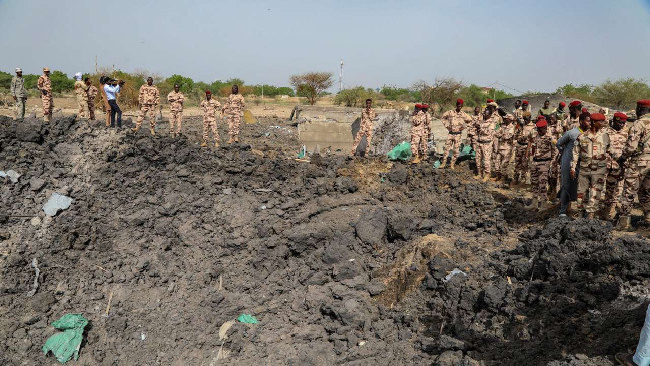 Explosion at a military ammunition depot in N'Djamena