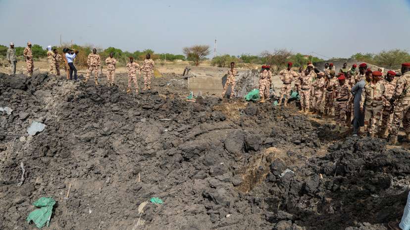 Explosion at a military ammunition depot in N'Djamena