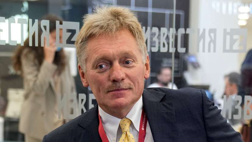 FILE PHOTO: Kremlin spokesman Dmitry Peskov in Vladivostok