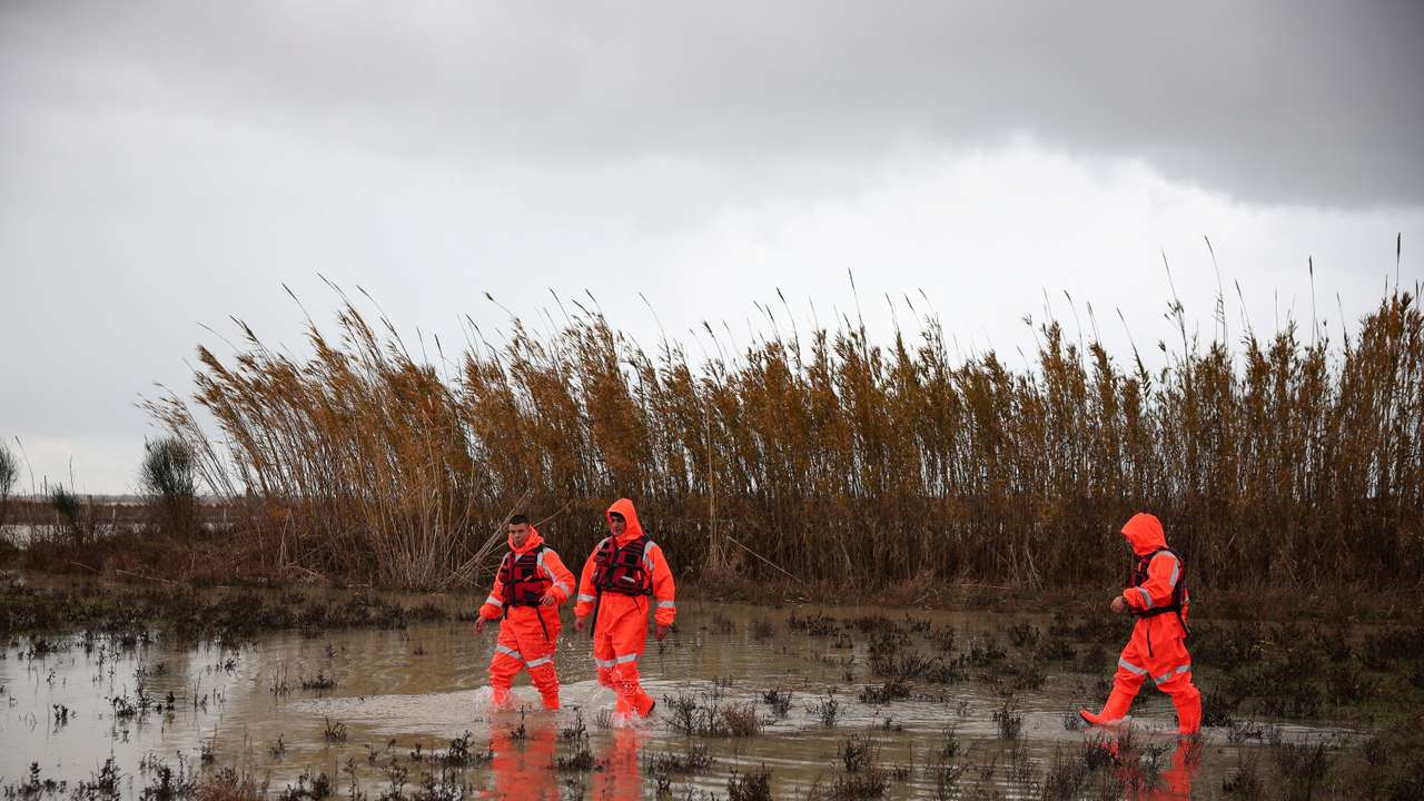 Severe rain causes flooding in Albania