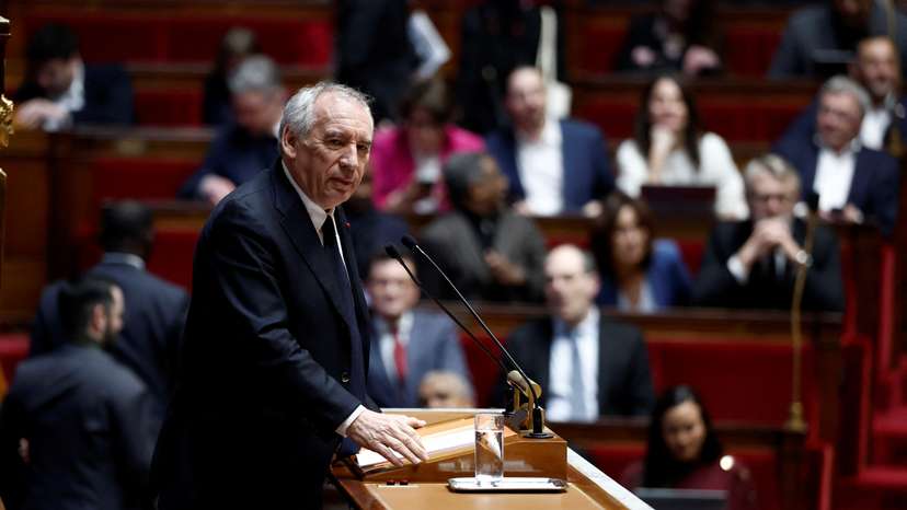 French PM Bayrou delivers his general policy speech in front of the parliament in Paris