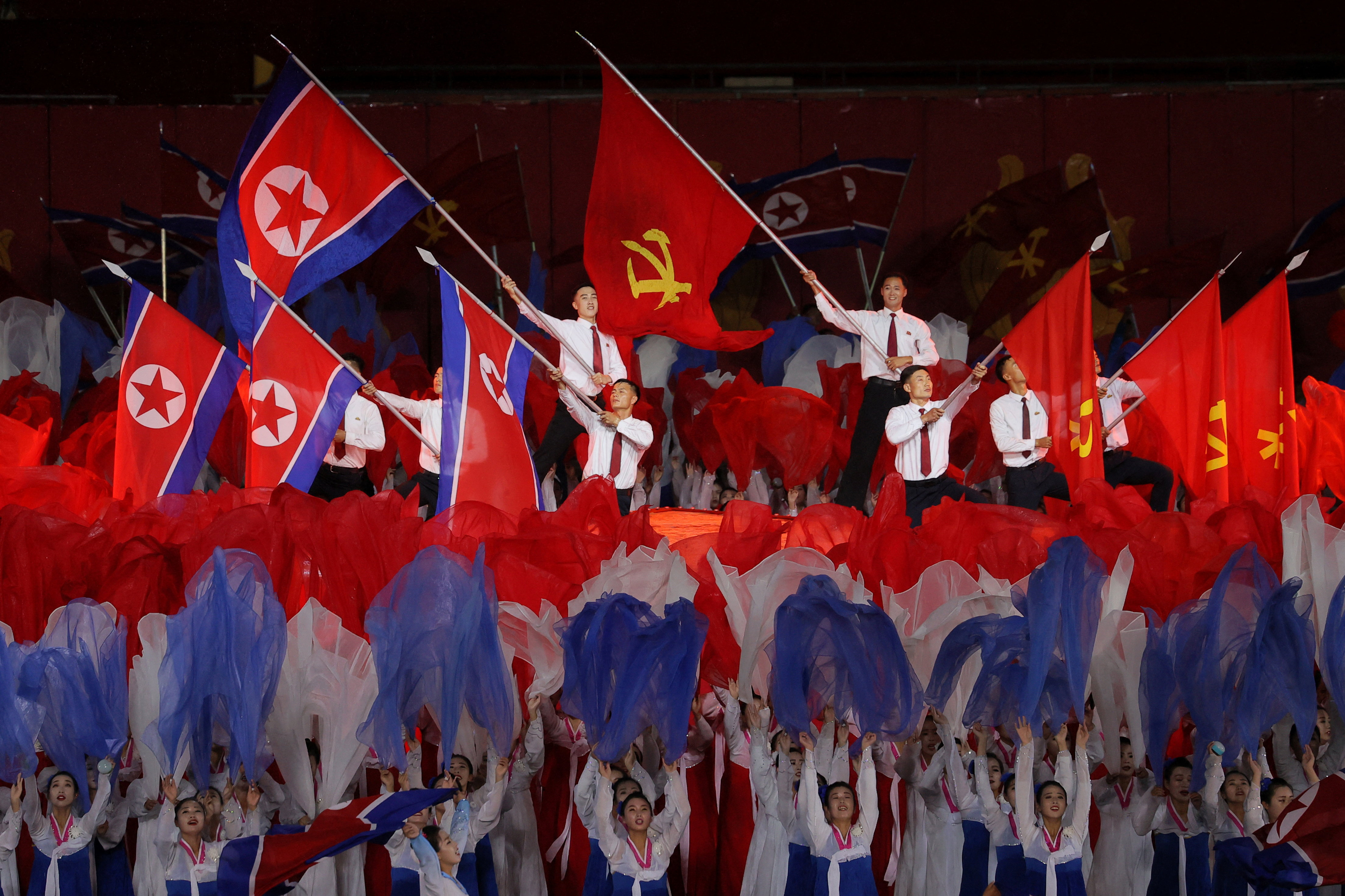 The 80th anniversary of the founding of the ruling Workers' Party of Korea (WPK), in Pyongyang