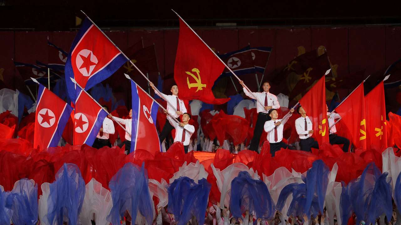 The 80th anniversary of the founding of the ruling Workers' Party of Korea (WPK), in Pyongyang