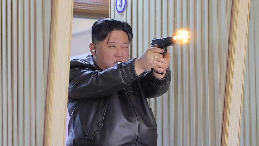 North Korean leader Kim Jong Un visits munitions factory