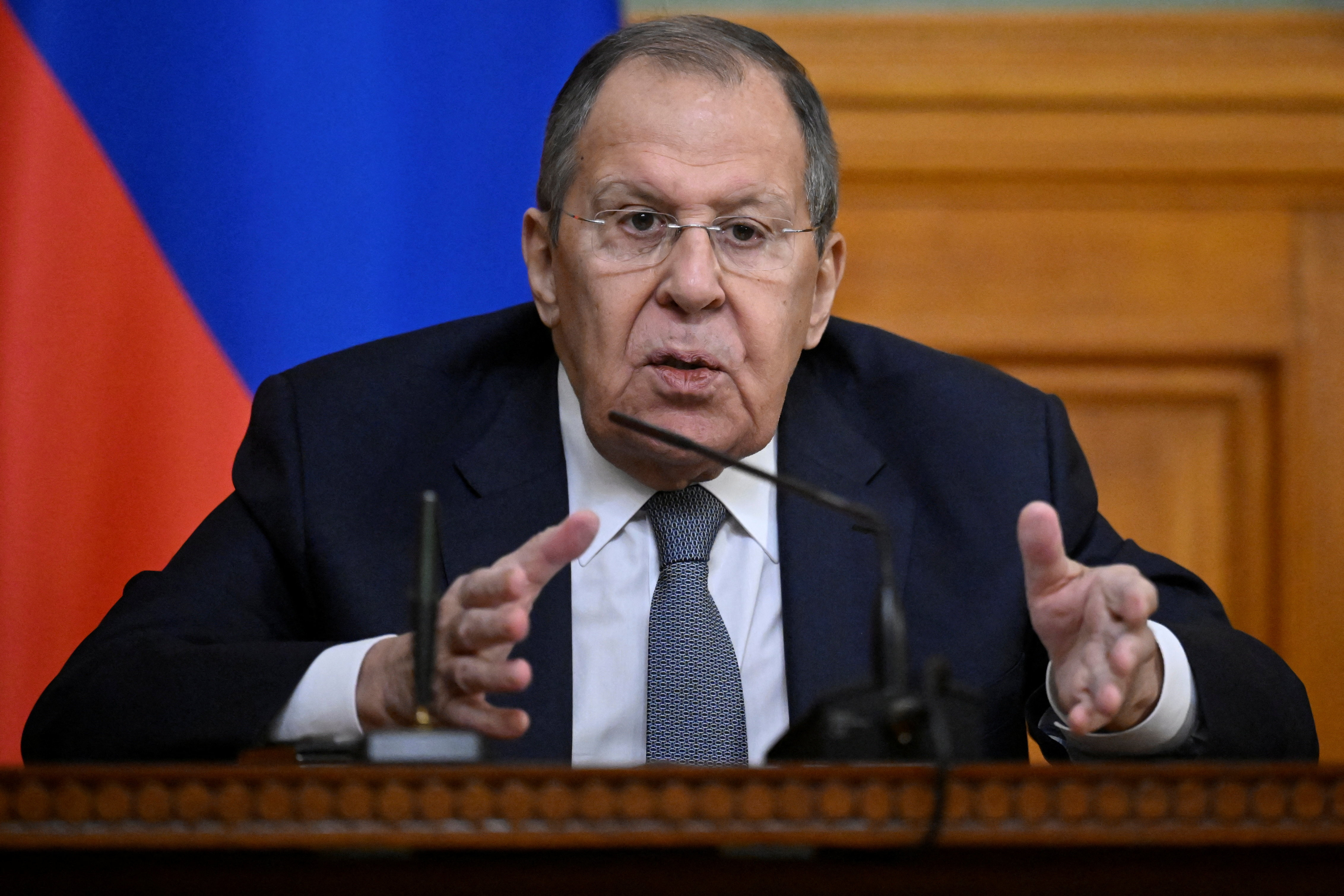 Russian Foreign Minister Lavrov meets with Belarusian counterpart Ryzhenkov in Moscow