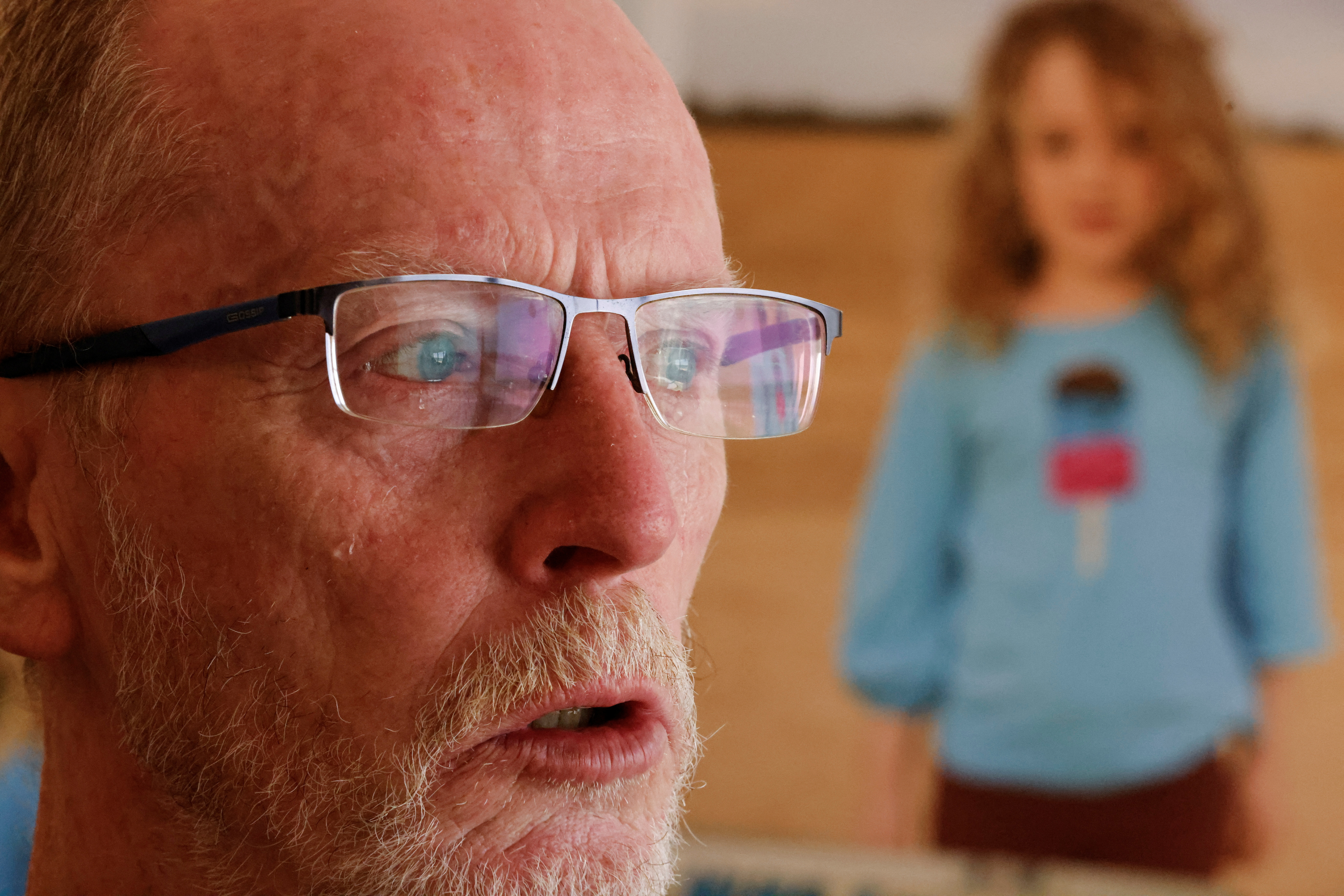 Interview with Thomas Hand, the father of Irish-Israeli Emily Hand, 8, who was announced dead following the October 7 deadly attack by Palestinian Islamist group Hamas on Israel and then later confirmed as one of the hostages held in the Gaza Strip