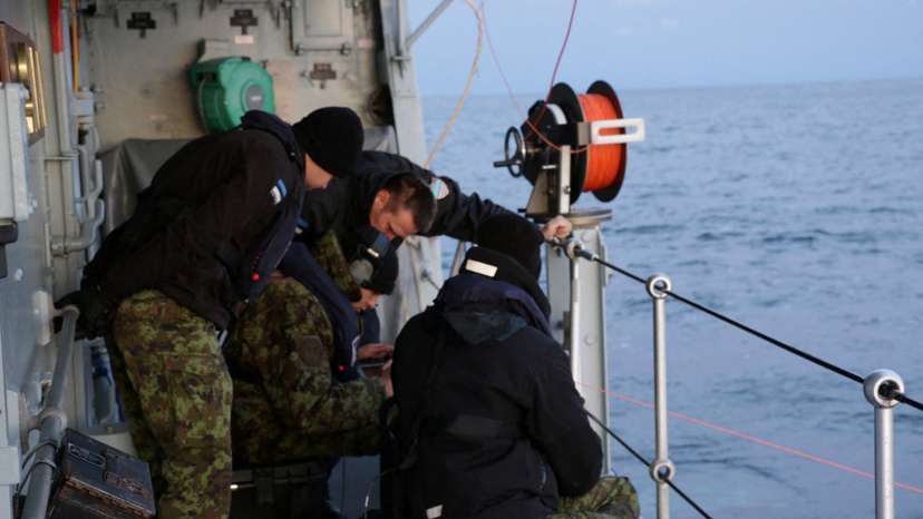 FILE PHOTO: Finland investigates suspected sabotage of Baltic-connector gas pipeline