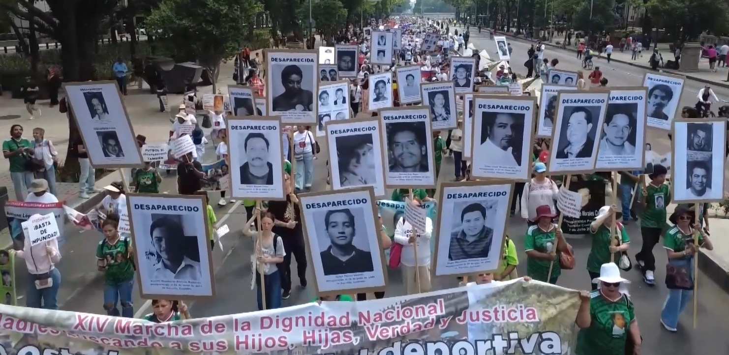 Mother’s day march in Mexico demands justice for missing persons