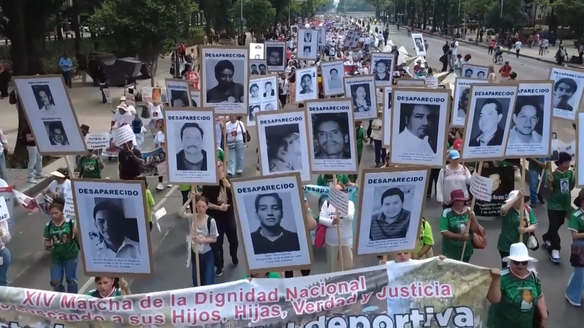 Mother’s day march in Mexico demands justice for missing persons