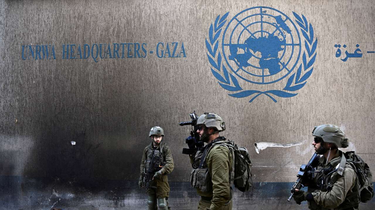 FILE PHOTO: Israeli forces operate in the Gaza Strip
