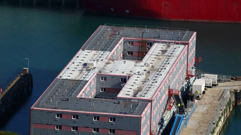 First asylum seekers to be housed on Bibby Stockholm barge