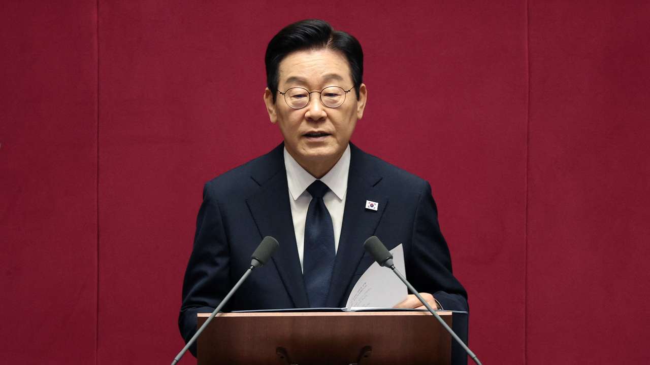 South Korean President Lee Jae Myung Delivers Budget Speech