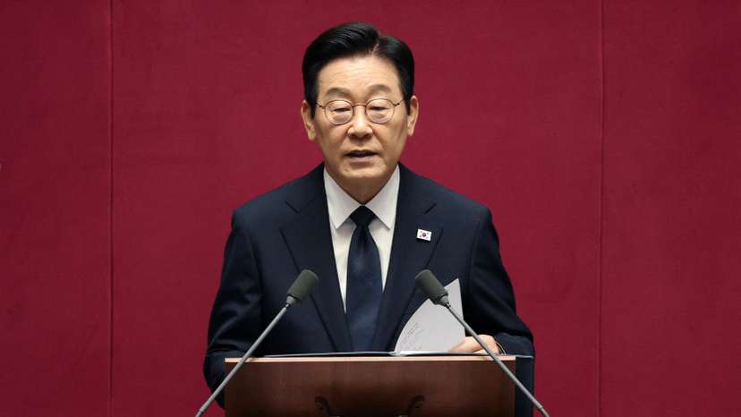 South Korean President Lee Jae Myung Delivers Budget Speech