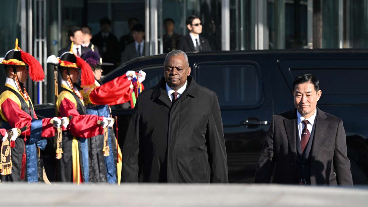 U.S. Secretary of Defense Lloyd Austin visits Seoul