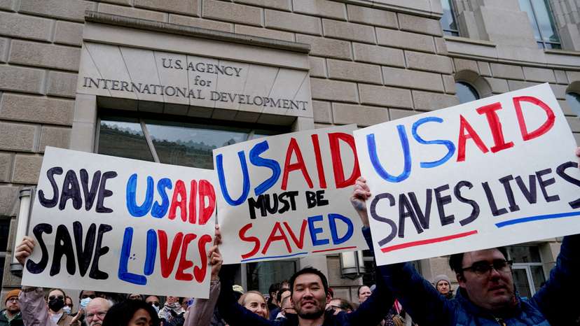 FILE PHOTO: Trump administration scraps over 80% of USAID programs, top diplomat Rubio says