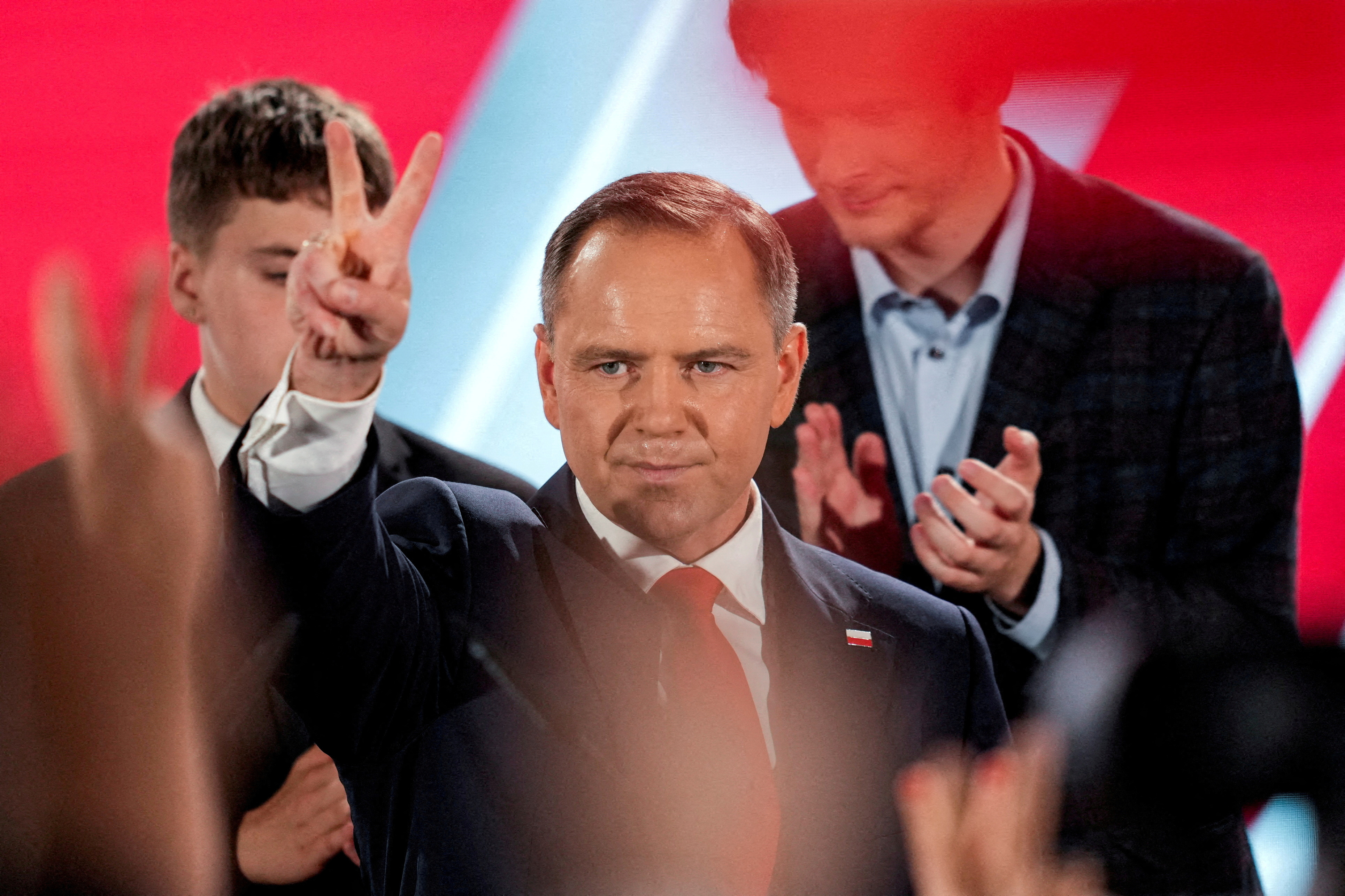 FILE PHOTO: Second round of Polish presidential election