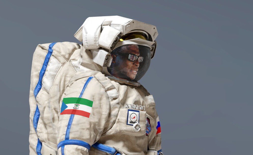 Teodoro Nguema Obiang Mangué Russia space invite