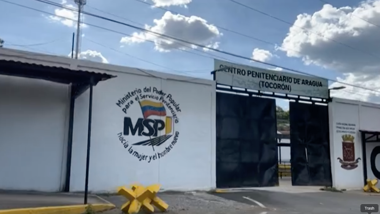 Tocorón prison in Aragua, north-central Venezuela